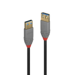 Lindy Anthra Line - Prolunga USB - USB Tipo A (F) a USB Tipo A (M) - USB 3.1 Gen 1 - 2 m